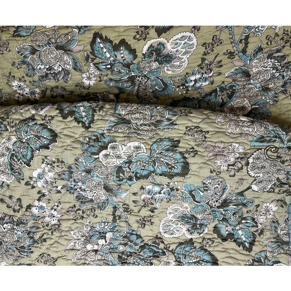 Pottery Barn Quilted Charlie (2) Pillow Shams